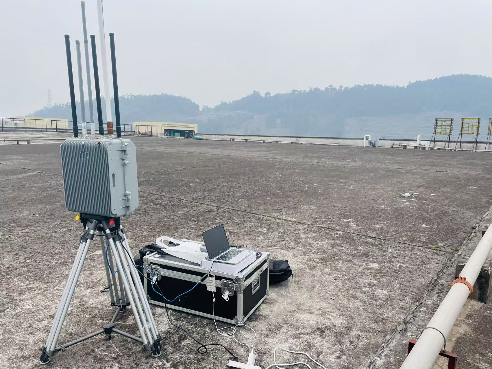 固定式無人機干擾設備
