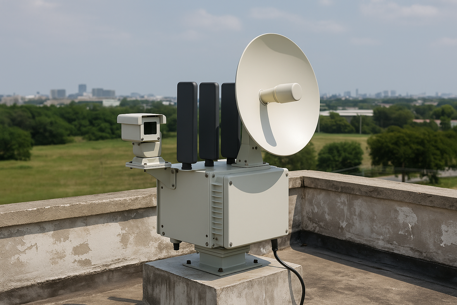 固定式無人機反制設備*（ai生成）