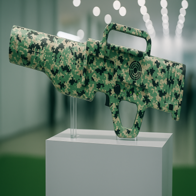 手持無人機偵打一體槍